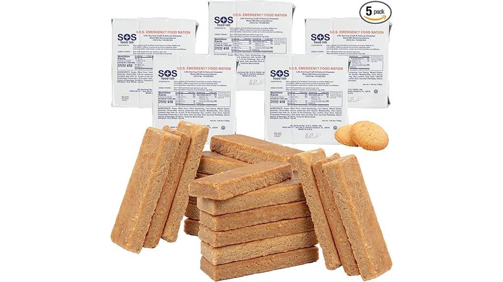 emergency 3 day food packs