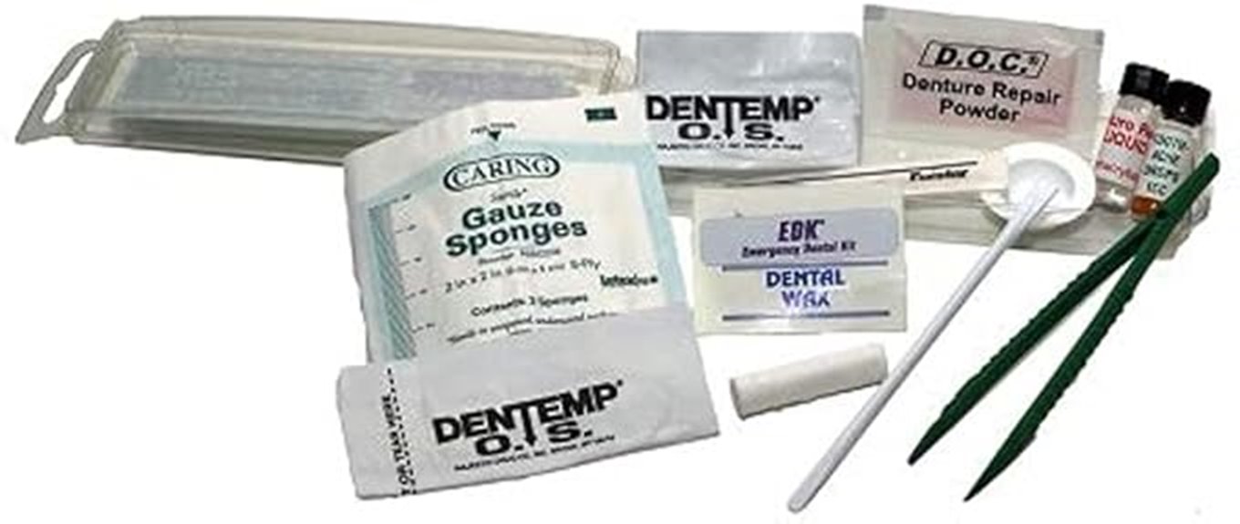 emergency dental first aid kit