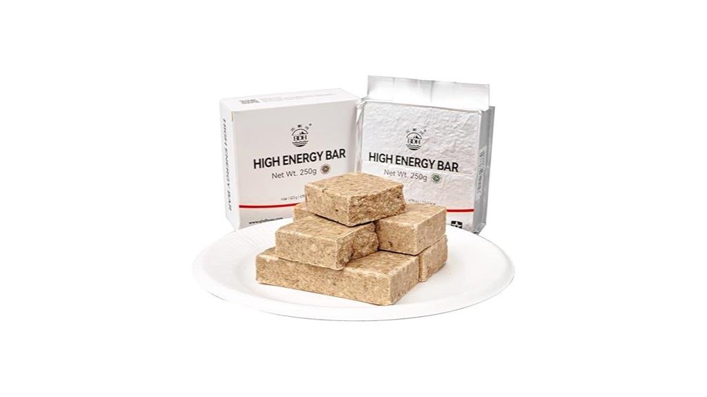 emergency meal supply bars