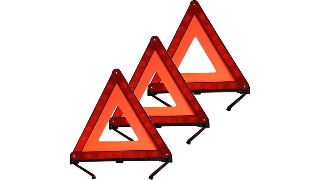 emergency safety triangle kit