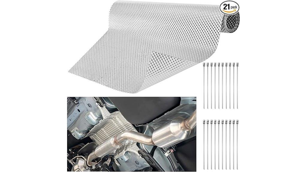 exhaust heat shield kit