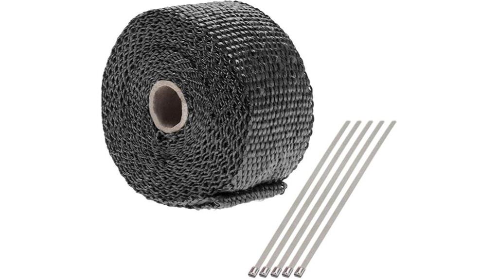 exhaust manifold heat wrap