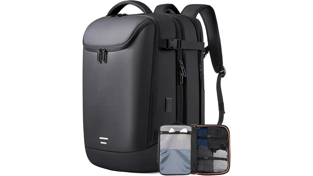 expandable waterproof travel backpack