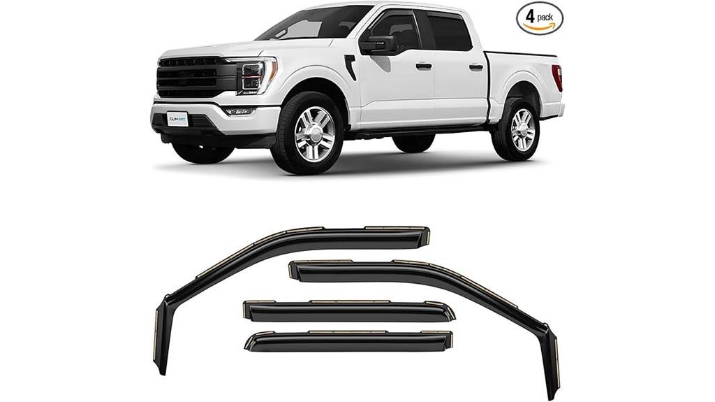 f150 supercrew rain guards