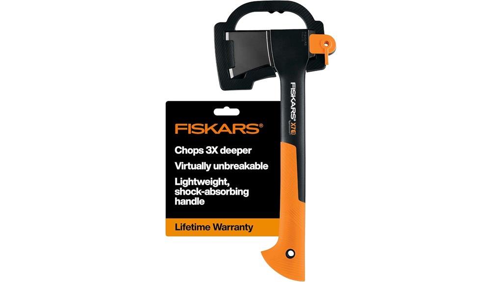 fiskars x7 for kindling