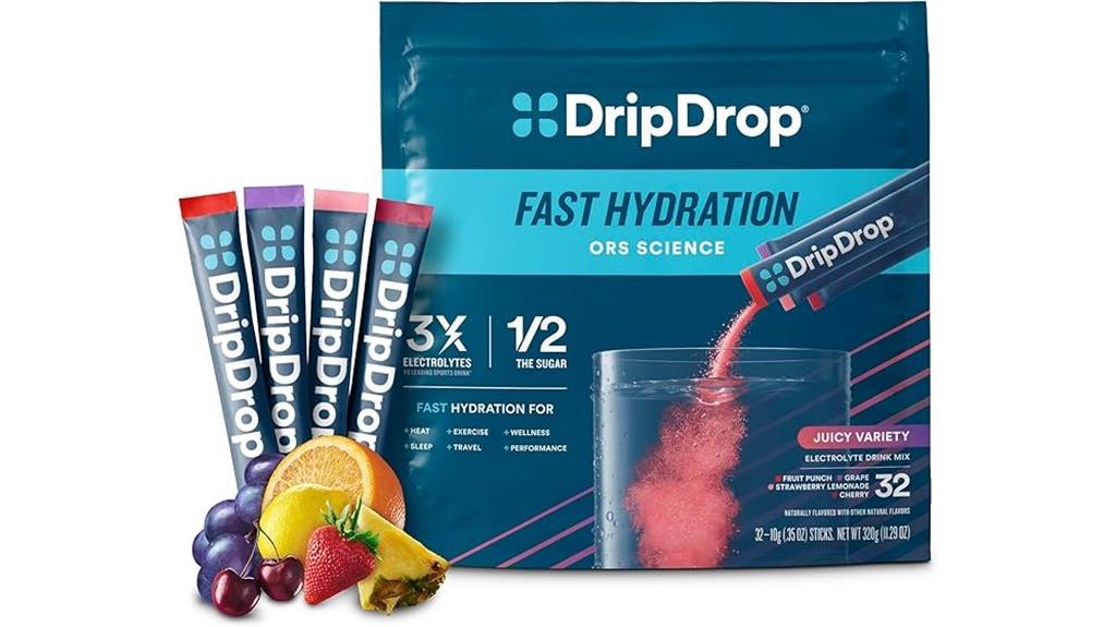 flavorful hydration packet assortment