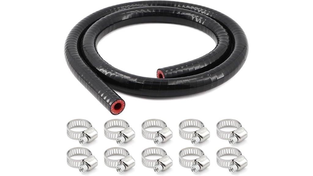 flexible silicone coolant hose