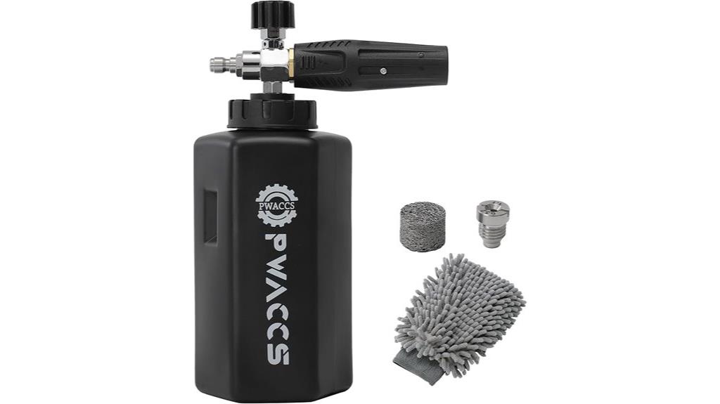 foam cannon for pressure