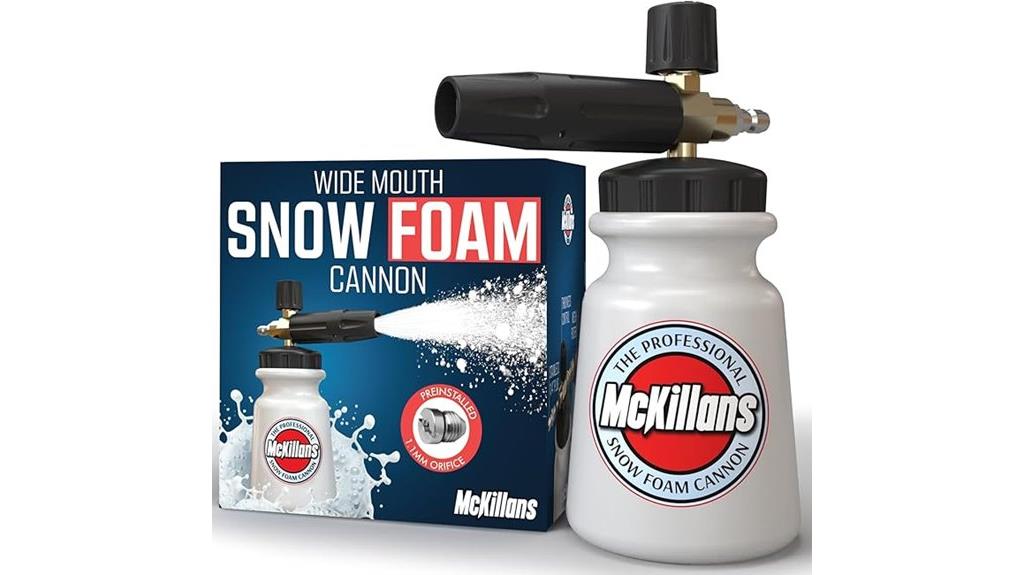 foam cannon for pressure washer