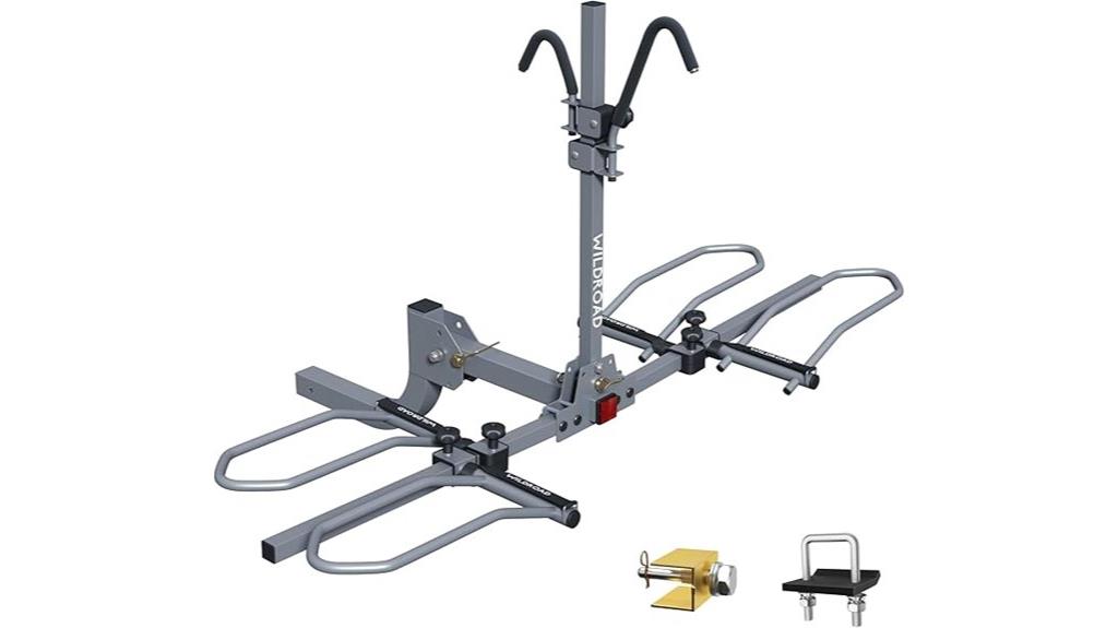foldable 2 bike rack