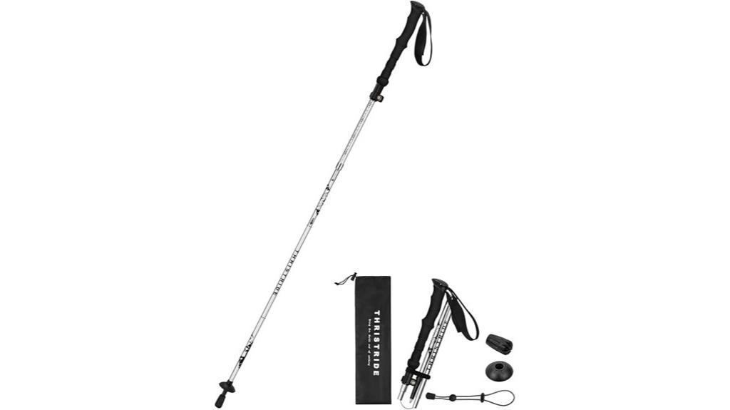 foldable aluminum hiking poles