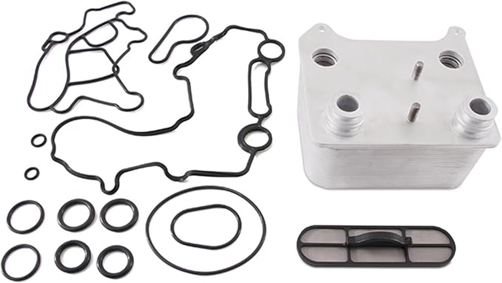 ford powerstroke 6 0l oil cooler