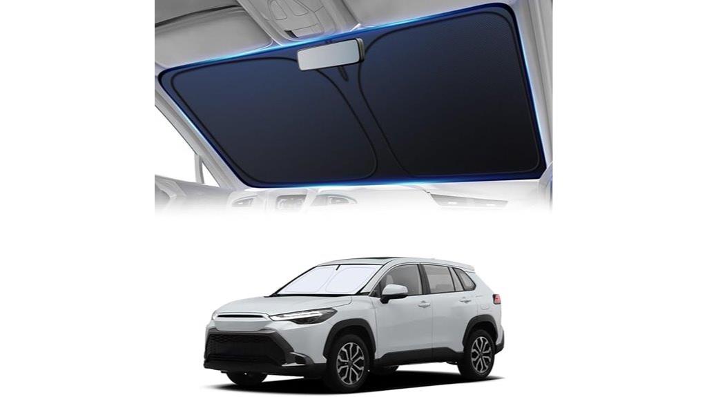 four layer reflective sunshade