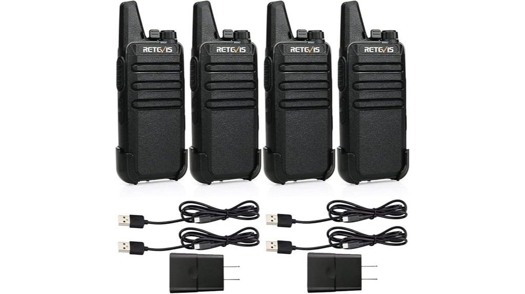 four pack radio set