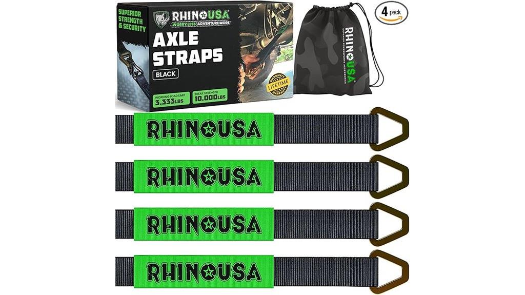 four pack rhino axle straps