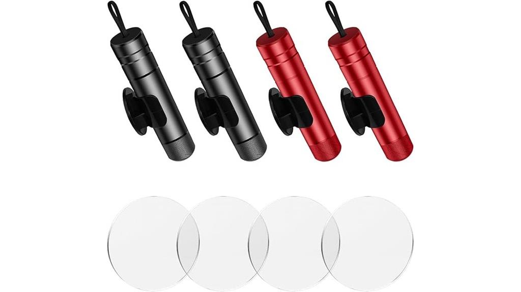four piece glass breaker set