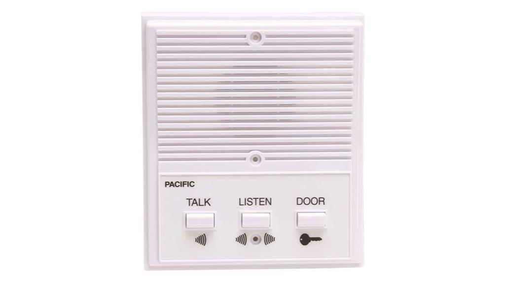 four wire single entrance intercom