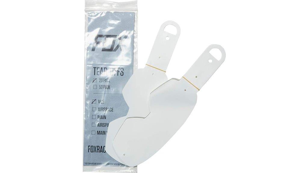 fox racing tear off pack