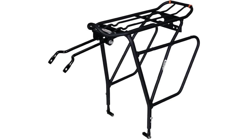 frame mounted bike rack