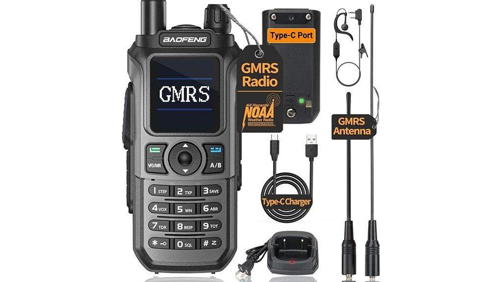 gmrs handheld with noaa