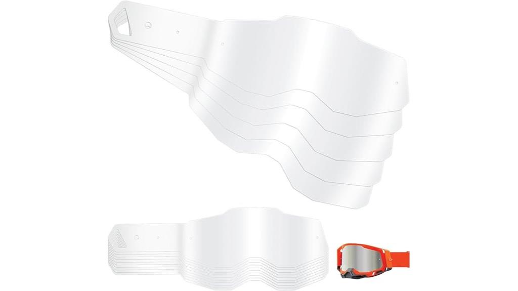 goggle tear offs for rc2