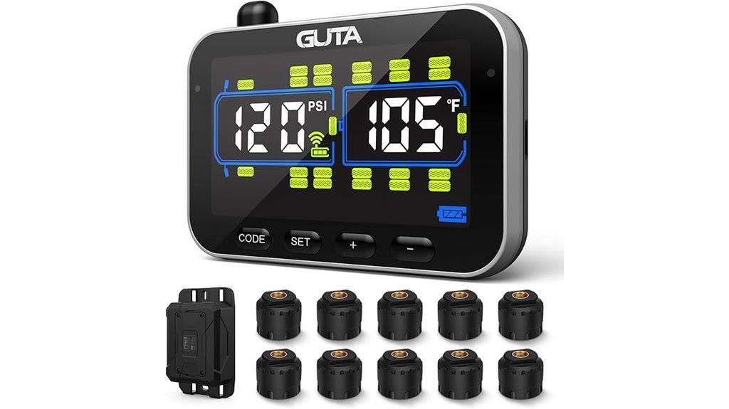 guta trailer tire sensors