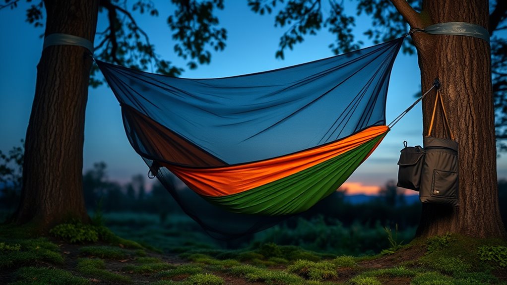 hammock material protection portability