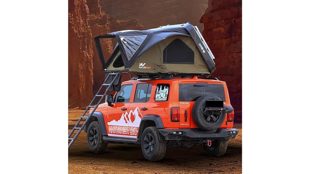 hard shell rooftop tent