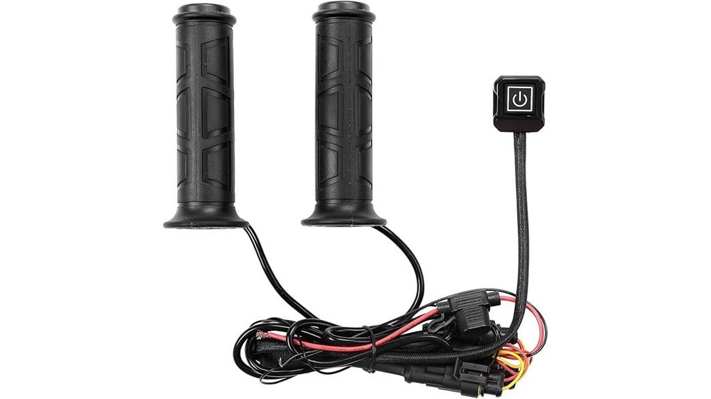 heated atv grip set