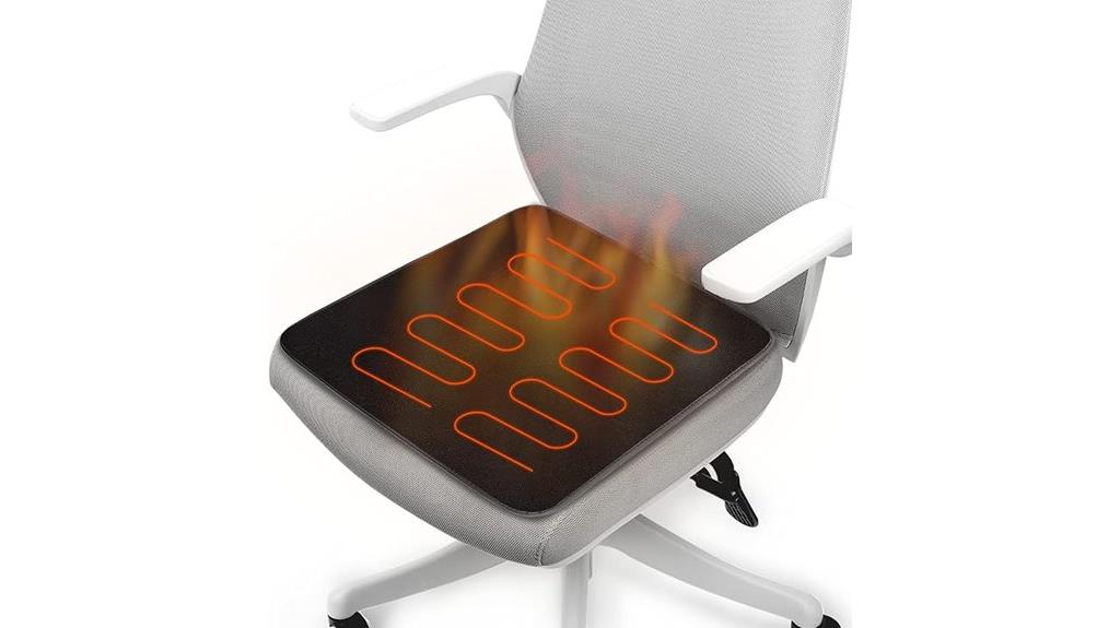 heated foldable usb cushion