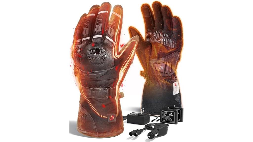 heated motorcycle gloves rechargeable