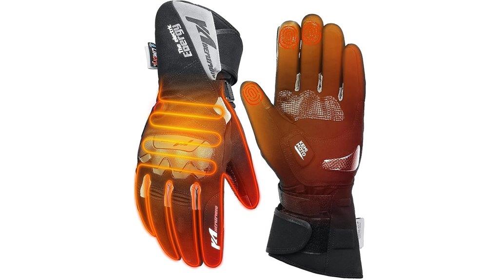 heated motorcycle gloves xl