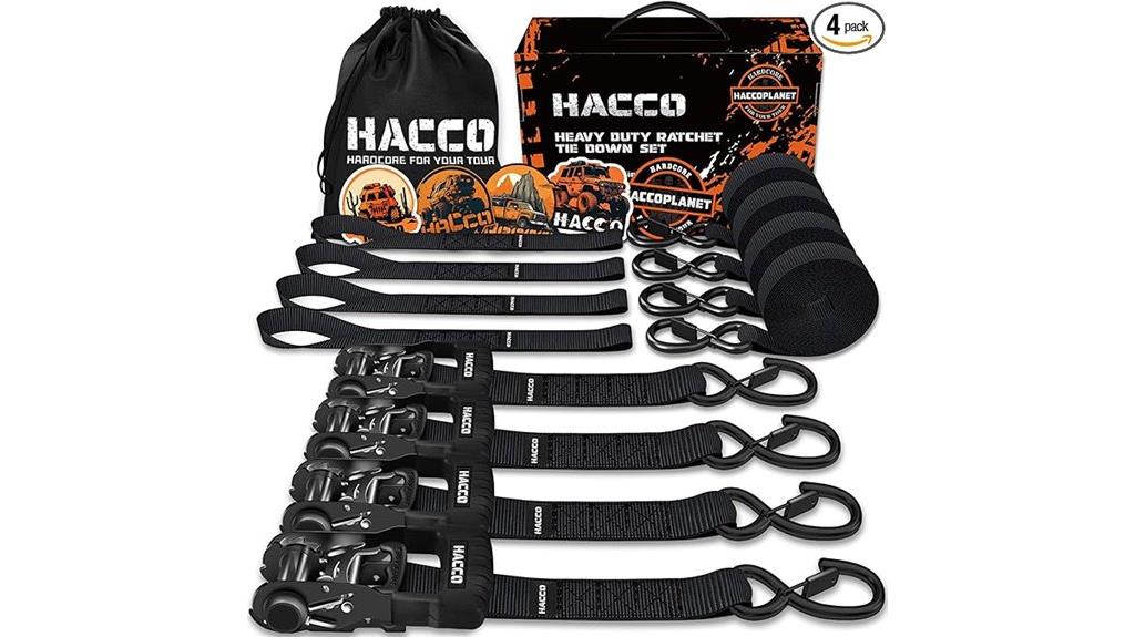 heavy duty 8ft tie downs