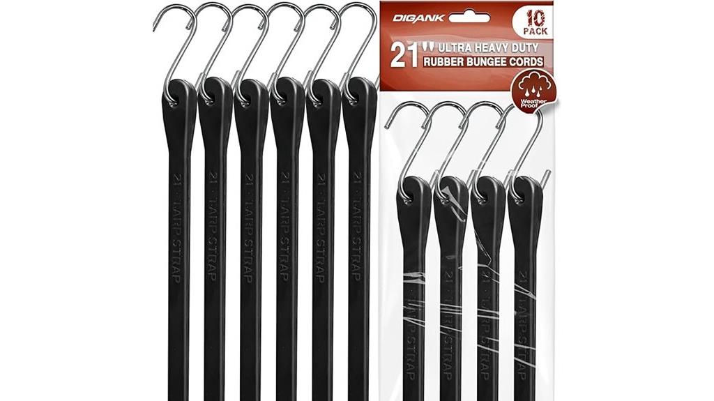 heavy duty bungee cords pack