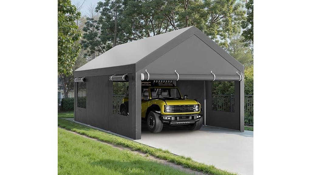 heavy duty carport features