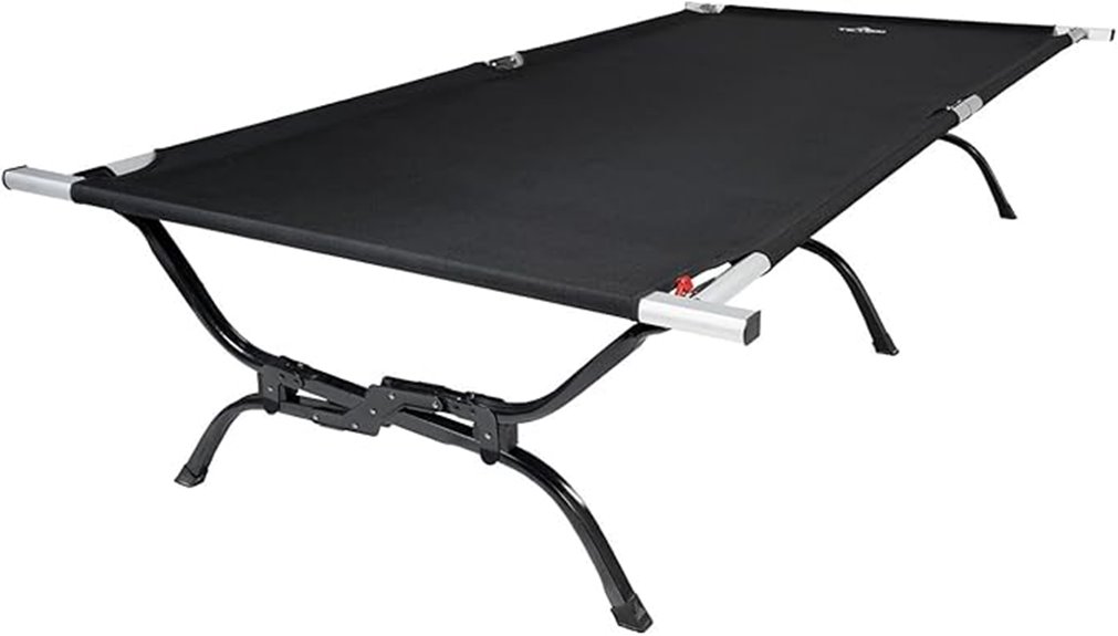 heavy duty foldable camping cot