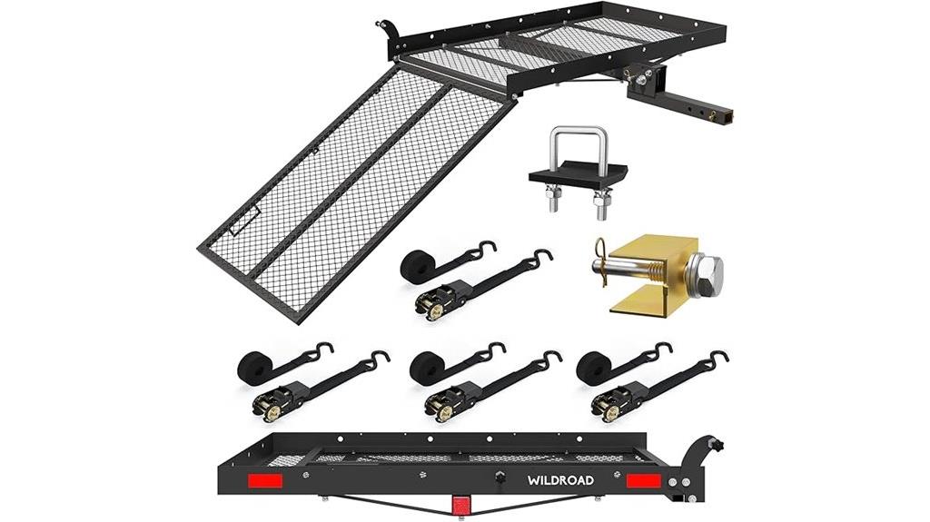 heavy duty folding cargo carrier