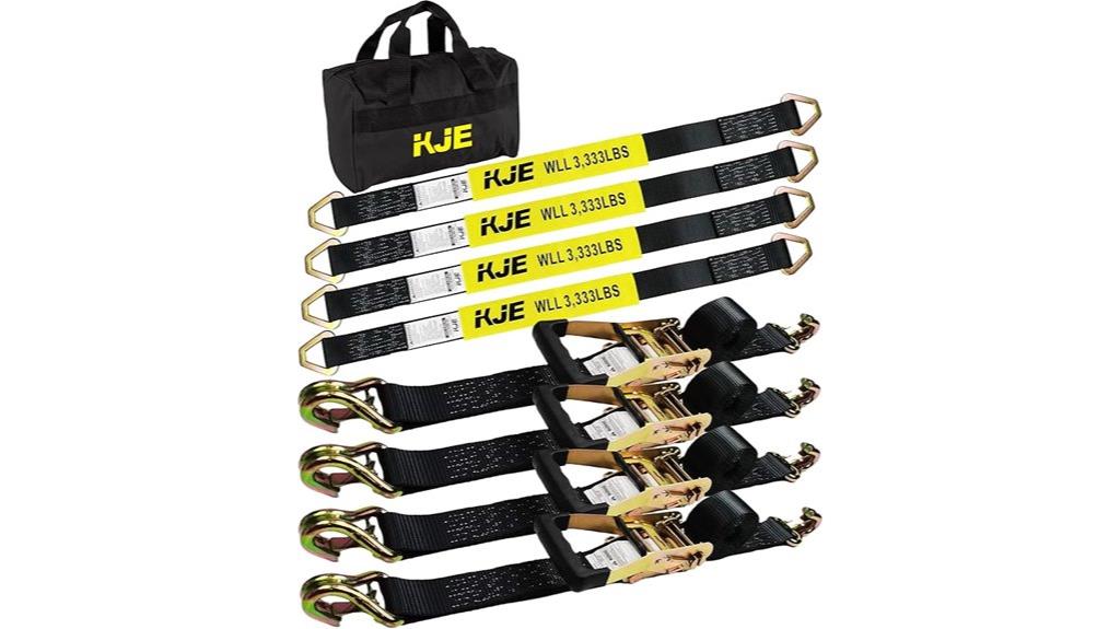 heavy duty four pack straps