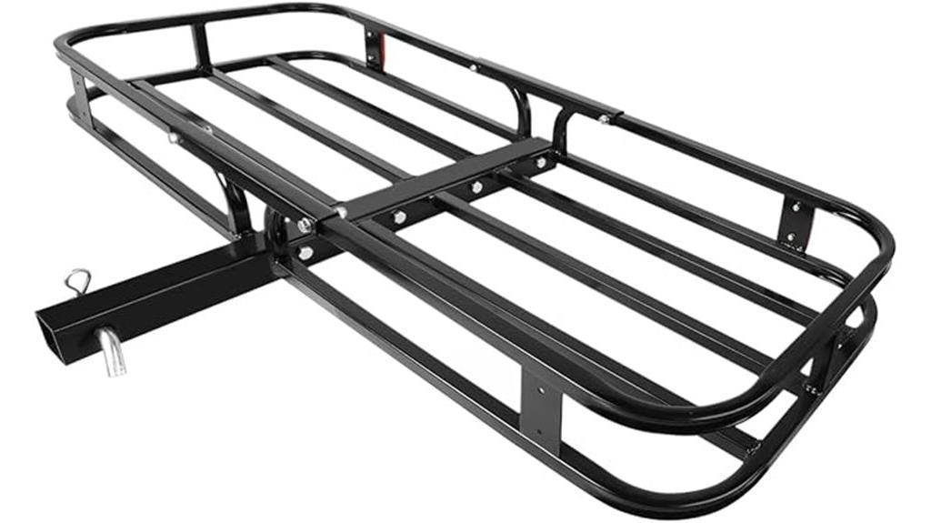 heavy duty hitch cargo carrier