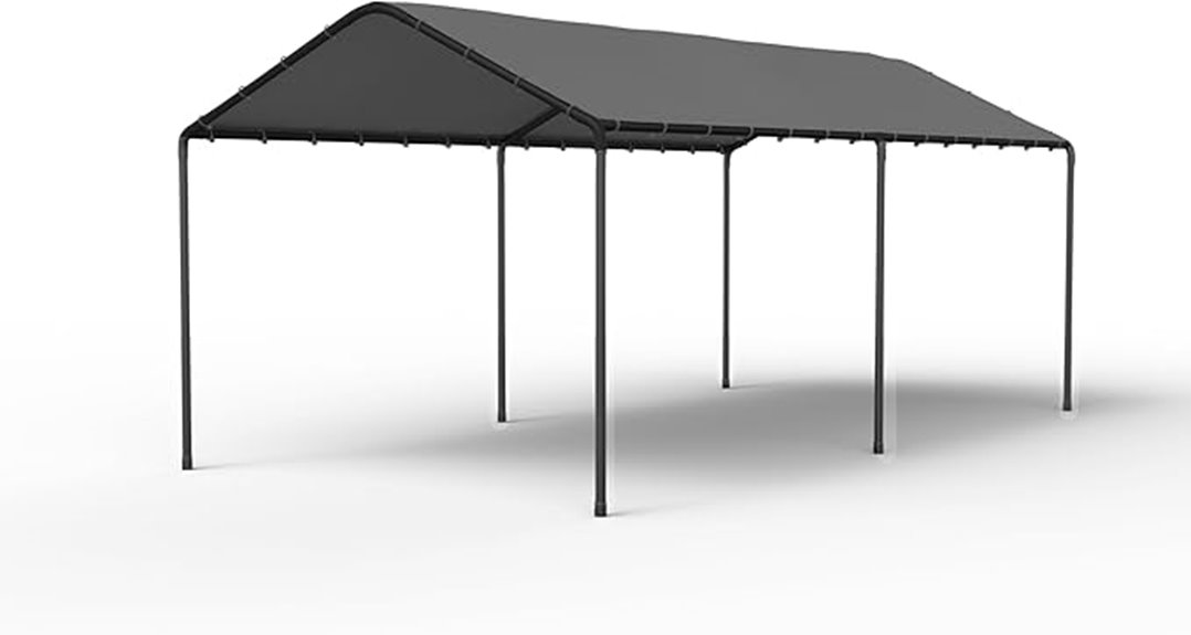 heavy duty portable car shelter