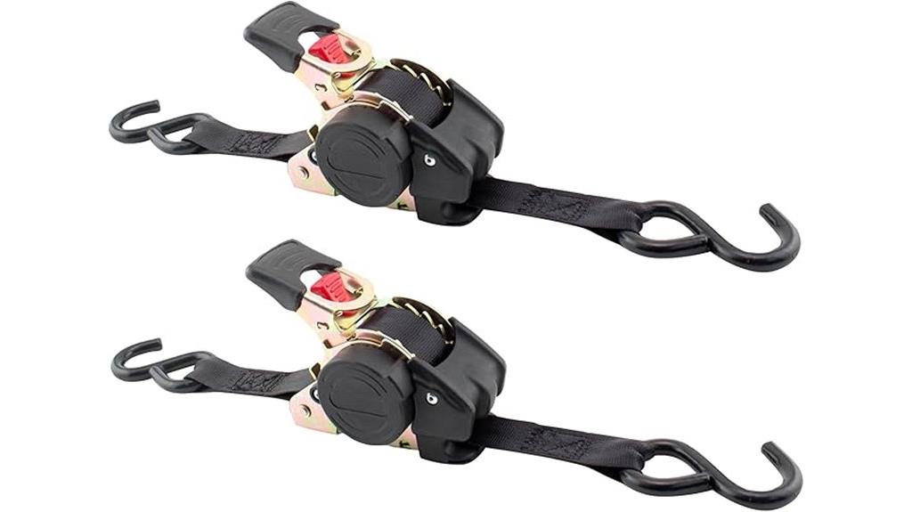 heavy duty retractable ratchet straps