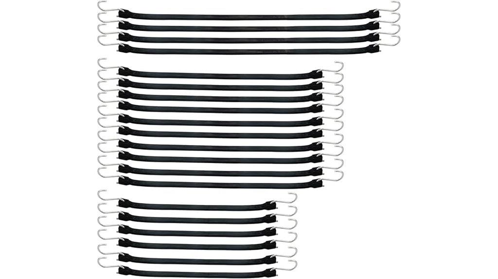 heavy duty rubber tarp straps