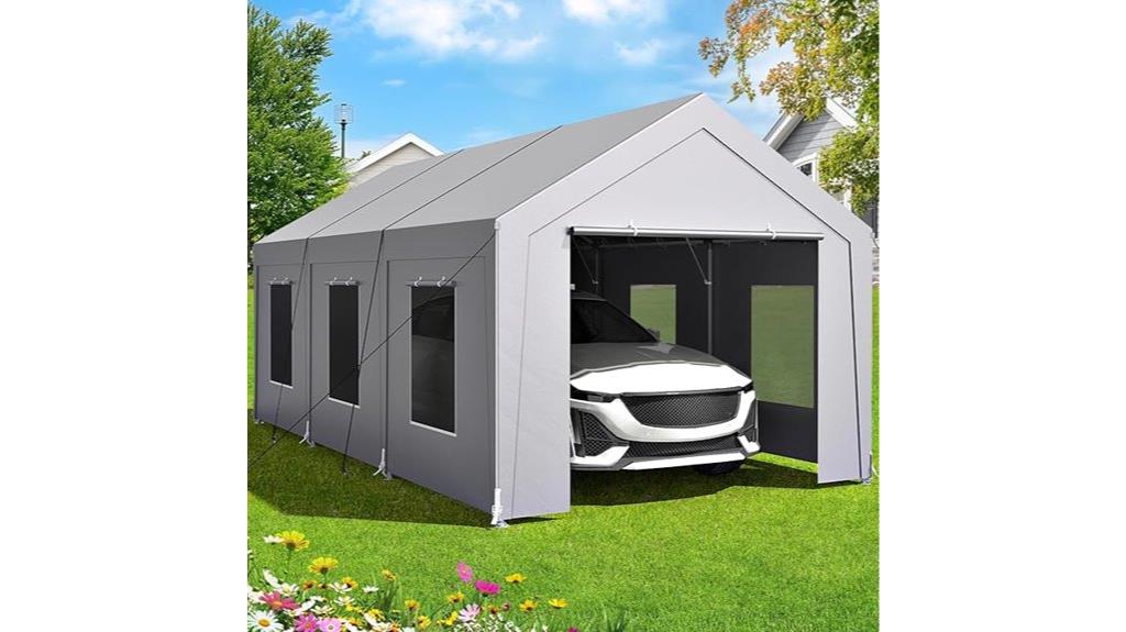 heavy duty steel carport