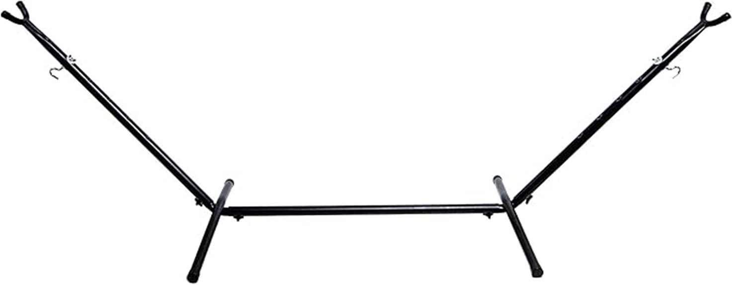 heavy duty steel hammock stand