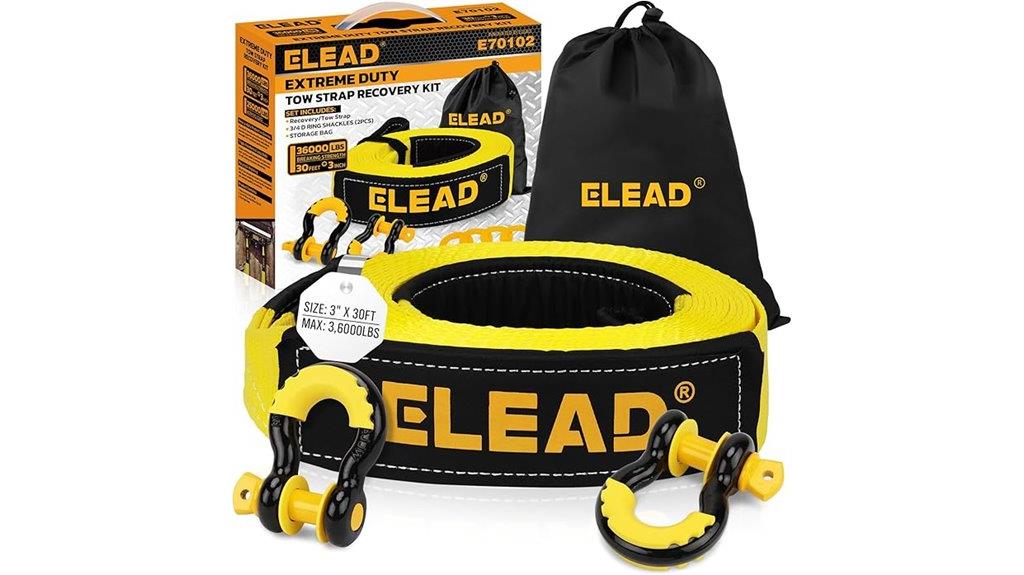 heavy duty tow strap
