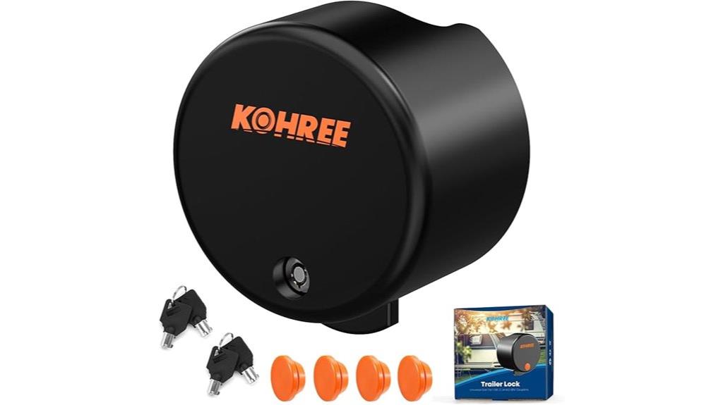 heavy duty trailer lock