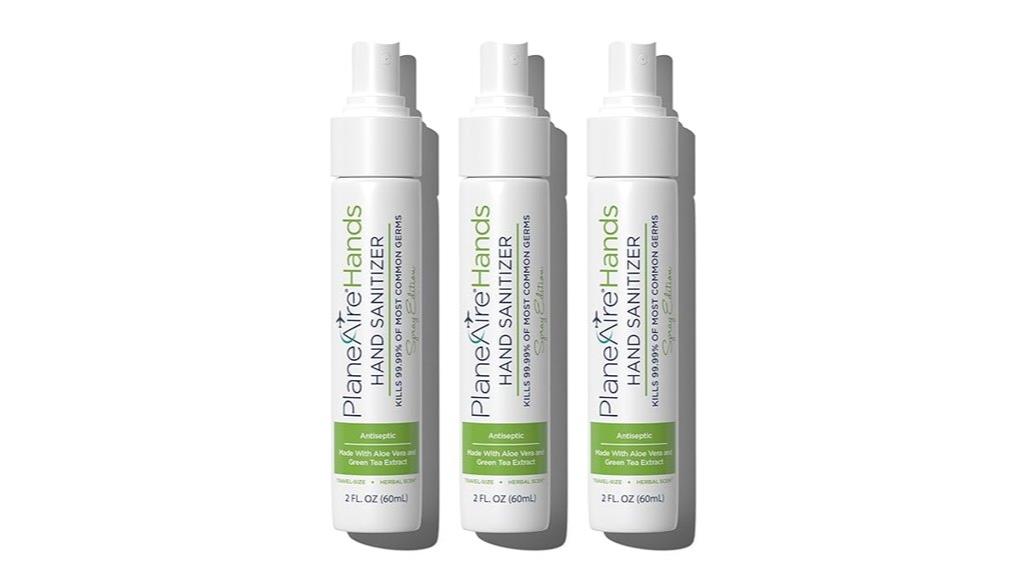 herbal sanitizer spray pack