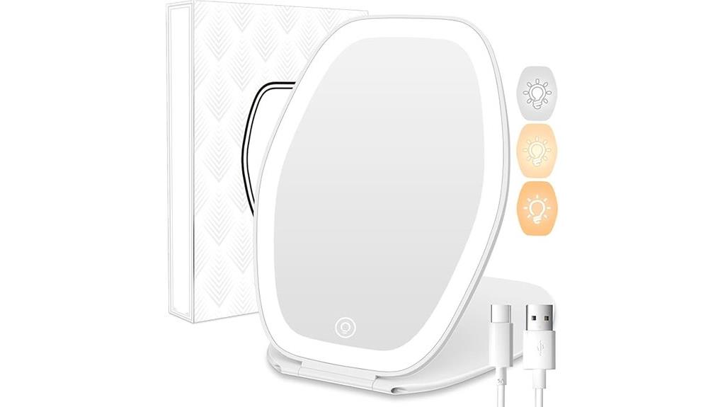 hexagon touch screen mirror