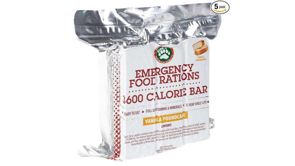 high calorie vanilla poundcake