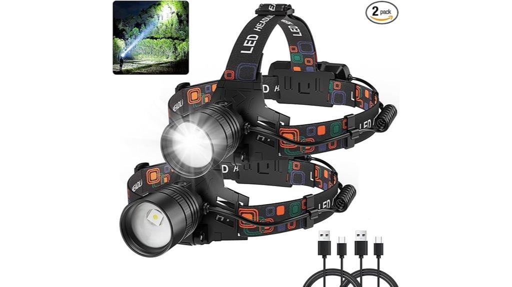 high lumen rechargeable headlamps